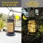 Guirlandes de Lanternes Solaires Suspendues pour Extérieur (Comprend Piquet) 2 Pack 30 LED Luminaires Solaires en Pot de Ver - Lanterne Faerie Retro Décorative pour Fête, Patio, Jardin, Arbres Guirlandes de Lanternes Solaires Suspendues pour Extérieur (Comprend Piquet) 2 Pack 30 LED Luminaires Solaires en Pot de Ver - Lanterne Faerie Retro Décorative pour Fête, Patio, Jardin, Arbres