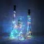 Lumières pour bouteilles de vin avec décoration de bouchon - 12 pièces, 15 LEDs, forme de bouchon, fil en cuivre argenté, éclairage LED en chaîne alimenté par piles, idéal pour le bricolage/décoration/fête/mariage/Noël/Halloween… (4 couleurs) Lumières pour bouteilles de vin avec décoration de bouchon - 12 pièces, 15 LEDs, forme de bouchon, fil en cuivre argenté, éclairage LED en chaîne alimenté par piles, idéal pour le bricolage/décoration/fête/mariage/Noël/Halloween… (4 couleurs)