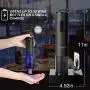 Secura Electric Wine Opener, Automatic Electric Wine Bottle Corkscrew Opener with Foil Cutter, Rechargeable (Black) Secura Electric Wine Opener, Automatic Electric Wine Bottle Corkscrew Opener with Foil Cutter, Rechargeable (Black)
