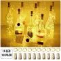 Guirlandes Lumineuses en Forme de Bouchon de Bouteille de Vin, 15 LED, 10 Pièces, Guirlande Lumineuse Faerie Waterproof, Alimentée par Batterie, pour Décoration de Flacons, Fêtes de Noël, Mariages, Festivals, Bars, Lumière Blanche Chaude. Guirlandes Lumineuses en Forme de Bouchon de Bouteille de Vin, 15 LED, 10 Pièces, Guirlande Lumineuse Faerie Waterproof, Alimentée par Batterie, pour Décoration de Flacons, Fêtes de Noël, Mariages, Festivals, Bars, Lumière Blanche Chaude.