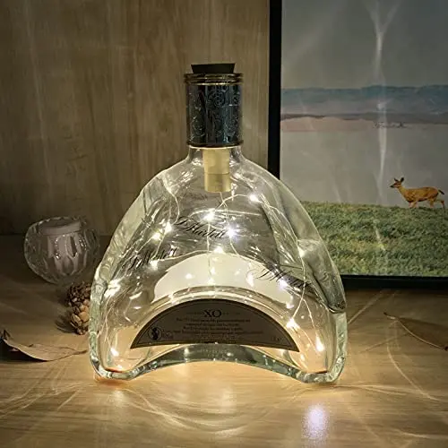 LOFTPLUS Bottle Lights Golden Metal Warm White Lights 1AA Battery-Operated with Daily Timer 6hours Blinking & All The Time On Modes LOFTPLUS Bottle Lights Golden Metal Warm White Lights 1AA Battery-Operated with Daily Timer 6hours Blinking & All The Time On Modes