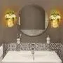 Décor Mural CHENBEN : Pots Sceaux Lumineux LED, Guirlandes Lumineuses et Fleurs avec Télécommande et Fonction Minuterie – Décor Rustique pour Maison/Cuisine/Chambre/Salon (Set de 2) Décor Mural CHENBEN : Pots Sceaux Lumineux LED, Guirlandes Lumineuses et Fleurs avec Télécommande et Fonction Minuterie – Décor Rustique pour Maison/Cuisine/Chambre/Salon (Set de 2)