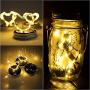 Guirlandes Lumineuses Solaires Mason Jar, 30 LED, Pack de 6, pour Décoration DIY, Jardin, Mariage, Fête, Cadeaux Créatifs pour Noël, Élèves, Enfants (Blanc Chaud + Couleur) Guirlandes Lumineuses Solaires Mason Jar, 30 LED, Pack de 6, pour Décoration DIY, Jardin, Mariage, Fête, Cadeaux Créatifs pour Noël, Élèves, Enfants (Blanc Chaud + Couleur)