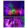 12er Set 20 LED Weinzeug-Korken-Lichter, Mini-Fadenlampen aus Kupferdraht, Akkubetriebene Sterne-Lichter für DIY, Weihnachten, Halloween, Hochzeit, Party, Indoor & Outdoor (Mehrfarbig)