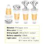 Lumières pour Bouteilles de Vin Rechargeables USB avec Wyre de 80 Pouces, Guirlande Lumineuse Miniature Colorée LED avec 20 Lumières Blanches Chaudes pour Mariage, Festival, Halloween (2 Ensembles) Lumières pour Bouteilles de Vin Rechargeables USB avec Wyre de 80 Pouces, Guirlande Lumineuse Miniature Colorée LED avec 20 Lumières Blanches Chaudes pour Mariage, Festival, Halloween (2 Ensembles)