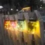 4pcs a Set Indoor and Outdoor Hanging Using Decoration Luminary Fairy jar Light Set(Lid Lights,Mason Jars,Hangers Included) 4pcs a Set Indoor and Outdoor Hanging Using Decoration Luminary Fairy jar Light Set(Lid Lights,Mason Jars,Hangers Included)