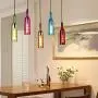 Glas Weinlampen Flaschen, Moderne Hängeleuchten, Chandelier für Küche, Kunst, Heimdekor, Esstisch, Champagnerbar, Dekorbeleuchtung