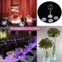 Sous-verres LED, Pack de 12, Sous-verres Lumineux, Luminaires pour Bouteilles, Amplificateur de Lumière pour Bouteilles, Disques de Sous-verres LED Lumineux pour Boissons, Flash Lumineux pour Sous-verres (Blanc Frais)