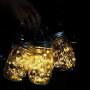 TURBO SII Solar Mason Jar Laternen, 6er Pack Bunt 30 LED Solar Laternen für Garten Party Patio Weg Weihnachts Fairy Hochzeit Dekoration (Glasbehälter & Griffe inklusive)