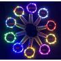 20 LED Weinvorratsleuchten mit Kork, 6,6 m Silberdraht Korkleuchten, batteriebetriebene Mini-Farbstreifenleuchten für Spirituosenflaschen, Basteln, Party, Hochzeit, Halloween, Weihnachten Dekoration, 10er Set