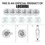Sous-verres LED, Pack de 12, Sous-verres Lumineux, Luminaires pour Bouteilles, Amplificateur de Lumière pour Bouteilles, Disques de Sous-verres LED Lumineux pour Boissons, Flash Lumineux pour Sous-verres (Blanc Frais)