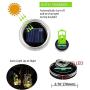 6 Pack 30 LEDs Solar Mason Jar Lids Lights + 12 Pack Fairy Lights Battery Operated 30 Micro LEDs