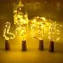 Wine Bottle Lights with Cork, Fulighture 6.6FT 20 LED Copper Wire String Light, Battery Operated Mini Fairy String Light for Liquor Bottle Crafts DIY Party Wedding Decoration, Warm White, 5 Pack Wine Bottle Lights with Cork, Fulighture 6.6FT 20 LED Copper Wire String Light, Battery Operated Mini Fairy String Light for Liquor Bottle Crafts DIY Party Wedding Decoration, Warm White, 5 Pack