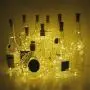 Wein-Gläser-Lichter mit Kork-Dekoration – 12 Stück, 15 LEDs, Korkform, Silberdraht, Batteriebetriebene LED-Fairy Lights zur individuellen Gestaltung/Dekoration/Party/Hochzeit/Weihnachten/Halloween… (Warme Weiß)