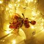 LED-Weineimer-Lichter, LoveNite, 20 LED Cork Form Silberdraht, Farbig, Mini Lichterkette (ohne Weineimer) für DIY, Party, Dekoration, Weihnachten, Halloween, Hochzeit (Warmweiß)