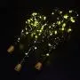 Set of 3 Wine Bottle Lights, ATTAV Warm White LED Cork Shaped Starry String Lights - 15LED 30inch/75cm Copper Wire Fairy Lights for Bottle DIY, Party, Christmas, Wedding, Dancing