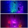 12er Set 20 LED Weinzeug-Korken-Lichter, Mini-Fadenlampen aus Kupferdraht, Akkubetriebene Sterne-Lichter für DIY, Weihnachten, Halloween, Hochzeit, Party, Indoor & Outdoor (Mehrfarbig)