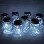 Upgraded Solar Mason Jar Lights, 12 Pack 30 LED Mason Jar Lid Lights(No Jar), Waterproof Fairy Firefly String Lights with Hangers for Mason Jar Patio Yard Garden Wedding Decoration (Cold White) Upgraded Solar Mason Jar Lights, 12 Pack 30 LED Mason Jar Lid Lights(No Jar), Waterproof Fairy Firefly String Lights with Hangers for Mason Jar Patio Yard Garden Wedding Decoration (Cold White)