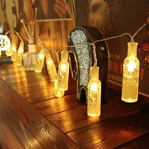 LED Wine Bottles Lights, Waynewon Battery Operated String Lights with Remote Control – Best Wedding Party Home Christmas Decorations (Warm White Glow) LED Wine Bottles Lights, Waynewon Battery Operated String Lights with Remote Control – Best Wedding Party Home Christmas Decorations (Warm White Glow)