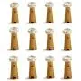 Dreamworth Set von 12 Weinvorrats-Korken-Lichter – 39 Zoll/1m 20 LED Silberdraht-Lichterkette, Sterne LED Lichter für Flaschen DIY, Party, Dekoration, Weihnachten, Halloween, Hochzeit oder Mood Lights (Warmer Weißton)