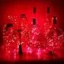 PheiLa 10 Pack Wine Bottle Lights Red Christmas Lights Battery Operated Valentine Lights Waterproof 3.3ft LED Cork Shape Silver Wire Fairy Lights for Jar Party Wedding Bar Valentines Gift Decoration PheiLa 10 Pack Wine Bottle Lights Red Christmas Lights Battery Operated Valentine Lights Waterproof 3.3ft LED Cork Shape Silver Wire Fairy Lights for Jar Party Wedding Bar Valentines Gift Decoration
