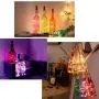 LEDIKON 20 Pack 20 LED Wine Bottle Lights with Cork,3.3Ft Silver Wire Warm White Cork Lights Battery Operated Fairy Bottle Lights for Wedding Party Wine Liquor Bottles Bar Décor LEDIKON 20 Pack 20 LED Wine Bottle Lights with Cork,3.3Ft Silver Wire Warm White Cork Lights Battery Operated Fairy Bottle Lights for Wedding Party Wine Liquor Bottles Bar Décor