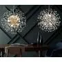Suspension lumineuse moderne en cristal avec 8/9 ampoules, Chandelier sputnik type pétard, idéal pour salle à manger, chambre, cuisine, salon, hall, couloir (Or, 19,69in) Suspension lumineuse moderne en cristal avec 8/9 ampoules, Chandelier sputnik type pétard, idéal pour salle à manger, chambre, cuisine, salon, hall, couloir (Or, 19,69in)