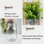 Guirlandes Lumineuses en Mason Jar, (Télécommande) Appliques Murales Rustiques Décoration Intérieure, Maison, Pièce, Bureau, Cuisine, Salle de Bain Décoration Vivre (2PCS, Lumière Chaude) Guirlandes Lumineuses en Mason Jar, (Télécommande) Appliques Murales Rustiques Décoration Intérieure, Maison, Pièce, Bureau, Cuisine, Salle de Bain Décoration Vivre (2PCS, Lumière Chaude)
