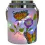 Solarleuchte für Mason Jar Deckel, Farbbright LED-Lichterkette, Garten-Feuerfliesen-Lichter, wasserdichte Hängeleuchten, Tischleuchten für Patio, Zuhause, Party Dekoration