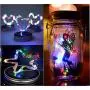 Solarleuchten für Mason Gläser – 30 LED 6er Set, Laternen-Fairy Lights für DIY-Beleuchtung, Dekoration für Garten, Hochzeit, Party, Beste kreative Geschenke für Weihnachten, Klassenkameraden, Kinder (Warme Weiß + Farbe)