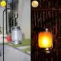 Solar Flammen Laterne, Solarbetriebene Flackernde Flammenleuchten für Draußen, Hängende Wasserdichte Landschafts-Laternen, Solar Mason Jar Laternen für Patio, Garten, Weg und Dekoration (1 Pack)

Hier ist eine kürzere Version:

Solar Flammen Laterne – Sol