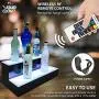 Éclairage LED pour Miroir de Boisson Liquide - Présentoir 2 Étapes (Longueur 40 cm) pour Bar Commercial ou Domicile | Couleurs Personnalisables Incluant Télécommande et Alimentation Éclairage LED pour Miroir de Boisson Liquide - Présentoir 2 Étapes (Longueur 40 cm) pour Bar Commercial ou Domicile | Couleurs Personnalisables Incluant Télécommande et Alimentation