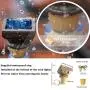 ZYLiWoo Sterne Liebe Solar Flaschenlichtschnur, 12 Stück Solar Wein Flaschen Lichtschnur, Outdoor Wasserdicht Kork Lichter für Hochzeit Urlaub Garten Terrasse Pfad Outdoor Wein Flasche Dekorativ