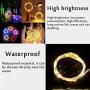 Guirlande Lumineuse Étoilée 30 LED, 10,2m/3m avec Bouchons de Bouteille de Vin, Idéale pour Décoration Intérieure, Décorations de Noël, Citrouilles, Ampoules, Lumières Étoilées Cuivre, 8 Couleurs. Guirlande Lumineuse Étoilée 30 LED, 10,2m/3m avec Bouchons de Bouteille de Vin, Idéale pour Décoration Intérieure, Décorations de Noël, Citrouilles, Ampoules, Lumières Étoilées Cuivre, 8 Couleurs.