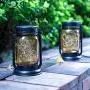 4 Pack Solar Lantern Outdoor Waterproof, Hanging Mason Jar Garden Retro Solar Lights with 30 Led Lights Decorative Lantern for Backyard Lawn and Pathway (Warm Light ) 4 Pack Solar Lantern Outdoor Waterproof, Hanging Mason Jar Garden Retro Solar Lights with 30 Led Lights Decorative Lantern for Backyard Lawn and Pathway (Warm Light )