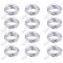 Guirlande Lumineuse Électrique Rechargeable au Piles - Fil de Lumière en Câble de Cuivre - 20 LEDs Mini Pixie Lights - Petite Lucioles Décorations pour Boîte à Souvenirs, Bocal, Mariage, Chambre, Fenêtre, Intérieur/Extérieur, Noël Guirlande Lumineuse Électrique Rechargeable au Piles - Fil de Lumière en Câble de Cuivre - 20 LEDs Mini Pixie Lights - Petite Lucioles Décorations pour Boîte à Souvenirs, Bocal, Mariage, Chambre, Fenêtre, Intérieur/Extérieur, Noël