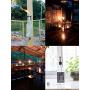 Wine Bottle Torch Kit 8 Pack, Includes 8 Long Life Torch Wicks, Copper Lamp Cover & Brass Wick Mount(13.7 Inch,Bottle not Included)