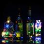 Sanniu Flaschenlampen, 10er Pack Kupfer Sternen Wein Flaschen Fairy Lights für Flasche, Batteriebetriebene Bier Flaschen Lampen Set für Schlafzimmer, Partys, Hochzeit, Dekoration (2m/7.2ft Multicolor)