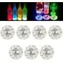 LED Untersetzer, 40er Pack Leuchtende Untersetzer für Getränke, Licht für Wein- und Spiritiglasflaschen, klare Glasuntersetzer, farbwechselnde LED-Bar/Nachtclub-Party-Getränke, Bar, Hochzeit, Partydekorationen (Multicolor)
