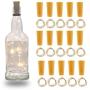 ''N/A'' Wine Bottle Lights with Cork Fairy String Lights for Wedding Party DIY Christmas Halloween Bar Decor 15 Pack