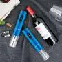 Electric Wine Opener,MaMahome Automatic Electric Wine Bottle Corkscrew Opener with Foil Cutter,Chic Wine Openers Great Gift for Wine Lovers (No Include Battery)(Blue) Electric Wine Opener,MaMahome Automatic Electric Wine Bottle Corkscrew Opener with Foil Cutter,Chic Wine Openers Great Gift for Wine Lovers (No Include Battery)(Blue)