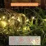 Solar Mason Jar Laternen, Solarbetriebene Laternen für Outdoor Dekoration, 20 LED Hängende Laternen für Garten Dekoration Outdoor Lichter, für Raum, Patio, Garten, Party, Hochzeit, Weihnachten