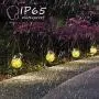2 Pack Hanging Outdoor Solar Lights, Outdoor Decorative Crackle Mason Jar Glass Lamp, Waterproof Solar Lanterns with Handle for Garden, Yard, Porch, Tree, Tabletop Decorations (Warm White) 2 Pack Hanging Outdoor Solar Lights, Outdoor Decorative Crackle Mason Jar Glass Lamp, Waterproof Solar Lanterns with Handle for Garden, Yard, Porch, Tree, Tabletop Decorations (Warm White)