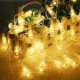 LED Wine Bottles Lights, Waynewon Battery Operated String Lights with Remote Control – Best Wedding Party Home Christmas Decorations (Warm White Glow)