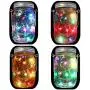 Guirlande Lumineuse Solarée en Mason Jars, 6 LED (6 Suspensions Inclus/Pas de Mason Jar), 5 Couleurs, Lanternes Suspendues Étanches pour Jardin, Patio, Adaptées aux Mason Jars Réguliers Guirlande Lumineuse Solarée en Mason Jars, 6 LED (6 Suspensions Inclus/Pas de Mason Jar), 5 Couleurs, Lanternes Suspendues Étanches pour Jardin, Patio, Adaptées aux Mason Jars Réguliers