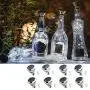 Guirlandes Lumineuses pour Bouteilles de Vin, 24 Pièces, 20 LEDs, avec Bouchons, Idéales pour Fêtes, Mariages, Décorations de Table ou Centre de Table, Couleurs Arc-en-Ciel, Blanc Chaud, Blanc Froid. Guirlandes Lumineuses pour Bouteilles de Vin, 24 Pièces, 20 LEDs, avec Bouchons, Idéales pour Fêtes, Mariages, Décorations de Table ou Centre de Table, Couleurs Arc-en-Ciel, Blanc Chaud, Blanc Froid.