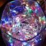 LED Laternen Set – 12 Weinflaschen Lichter mit Korken, 20 LED + 12 Ersatzbatterien, LED-Feenlicht Set, Batteriebetrieben, DIY für Raum, Party, Weihnachten, Halloween, Hochzeit, Geburtstag, Dinner, Bar Dekor – Bunt