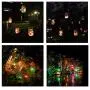 Guirlande Lumineuse Solarée en Mason Jars, 6 LED (6 Suspensions Inclus/Pas de Mason Jar), 5 Couleurs, Lanternes Suspendues Étanches pour Jardin, Patio, Adaptées aux Mason Jars Réguliers Guirlande Lumineuse Solarée en Mason Jars, 6 LED (6 Suspensions Inclus/Pas de Mason Jar), 5 Couleurs, Lanternes Suspendues Étanches pour Jardin, Patio, Adaptées aux Mason Jars Réguliers