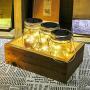 Solar Mason Jar Lights - 3er Set 30 LED Sternen-Fairy Leuchte Solar Garten Hängleuchten Wasserdicht für Innen/Außen Dekorative Leuchten für Hof Hochzeit Party Weihnachten (Warmweiß)