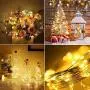 10 Pièces Guirlandes Lumineuses pour Bouteilles de Vin avec Bouchon, 6,6 M 20 LED Fil de Fée Alimentées par Batterie, Mini Guirlandes Lumineuses pour Fête Mariage Noël Festival Décoration Bar, Lumière Chaude 10 Pièces Guirlandes Lumineuses pour Bouteilles de Vin avec Bouchon, 6,6 M 20 LED Fil de Fée Alimentées par Batterie, Mini Guirlandes Lumineuses pour Fête Mariage Noël Festival Décoration Bar, Lumière Chaude